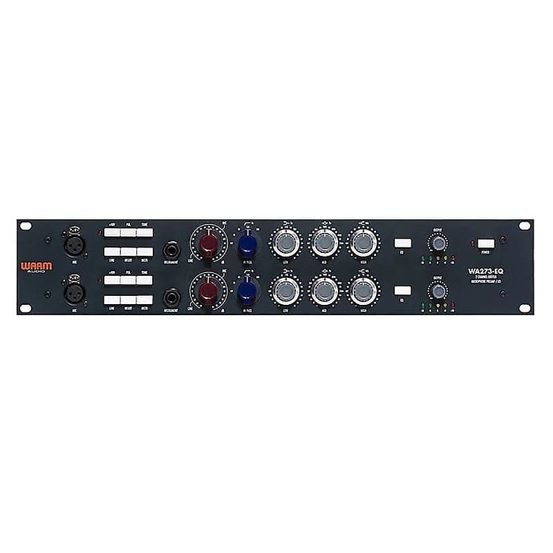 Preamplificador y ecualizador de micrófono británico de dos canales Warm Audio WA273-EQ con demostración en video